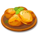 ジャガイモの丸焼き