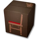 クラシック木製召喚椅子ボックス(赤)