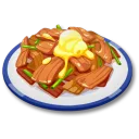肉のマヨネーズ炒め
