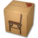 クラシック木製召喚椅子ボックス(茶)