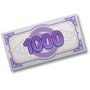 1000ウェカ引換券