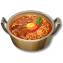 牛バラ肉のラーメン