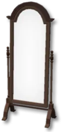 エレガントな全身鏡Aデコボックス
